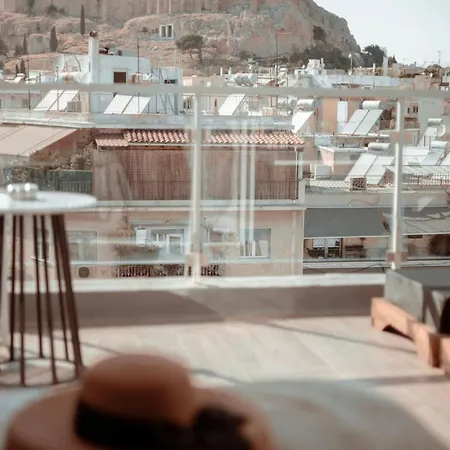 Sunlit With Jacuzzi & Acropolis View Atény