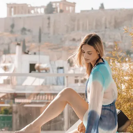 イン Sunlit With Jacuzzi & Acropolis View